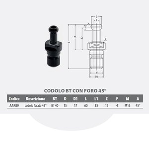 Aaf49 - Codolo Di Aggancio Cono