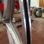 Volano In Alluminio 2000 Mm Per Monofilo – Completo Di Rivestimento In Gomma