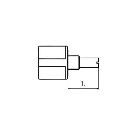 Bourns Potenziometro Multigiri 10kΩ Lunghezza Dell'asse L