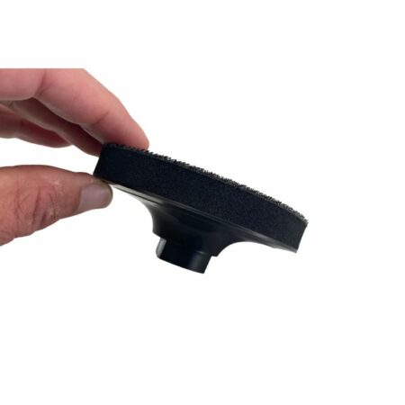 Platorello velcro con foro centrale