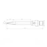 Disegno Di Fresa Per Bassorilievi Bit H170 Mm Marmo Omgf (2)