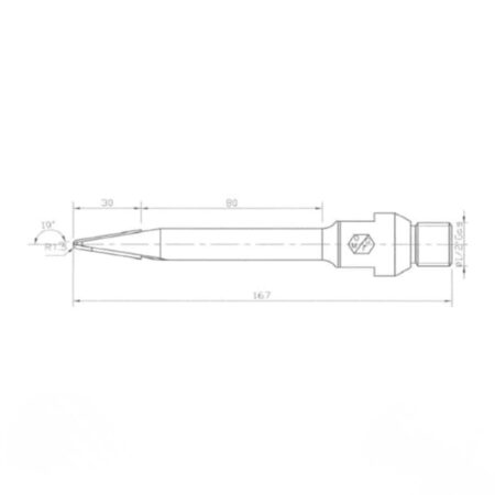Disegno Di Fresa Per Bassorilievi Bit H170 Mm Marmo Omgf (2)