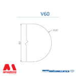 Mole sagomate Linea Master Profilo V60 - MEM