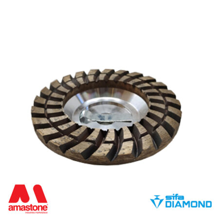 Mola diamantata a tazza per granito e cemento “Silver” – Sifa