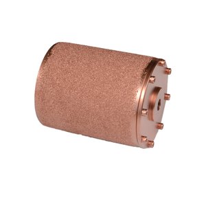 Rullo per antiscivolo rullato Dia-Rollex Ø115 mm Lunghezza 140 mm #400 - Lupato