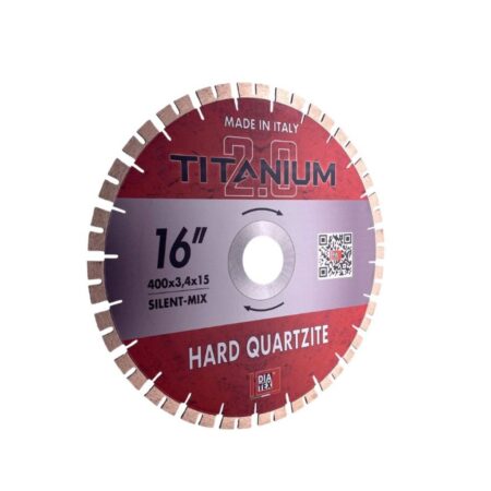 Disco Quarzite Naturale Titanium 2.0 Per Frese A Ponte Diatex