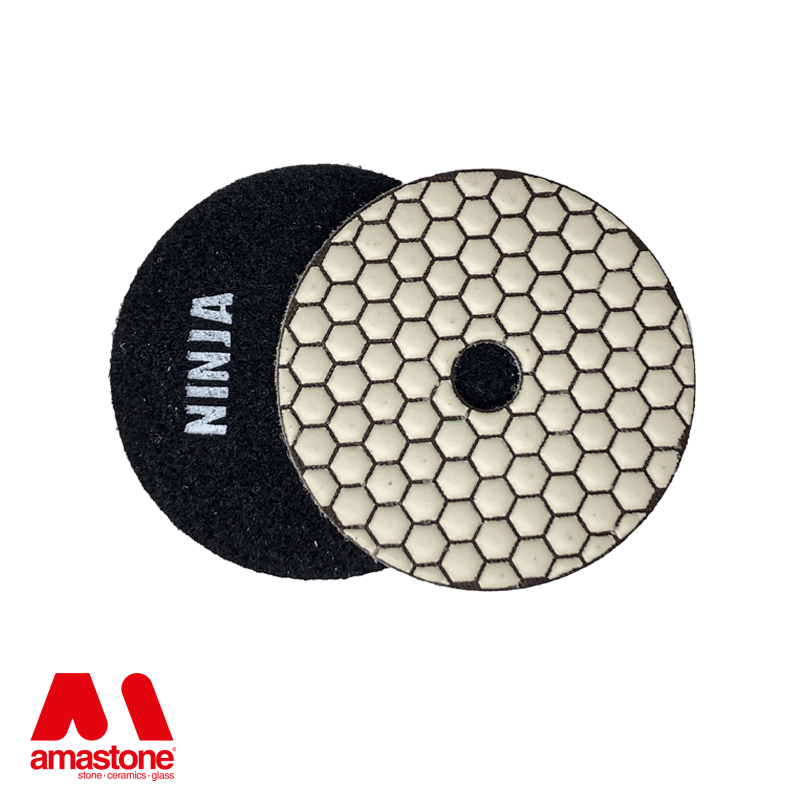 Kit Di 12 Dischi Di Lucidatura In Diamante - Resistenti Al Calore Per Granito Marmo E Ceramica 90320576