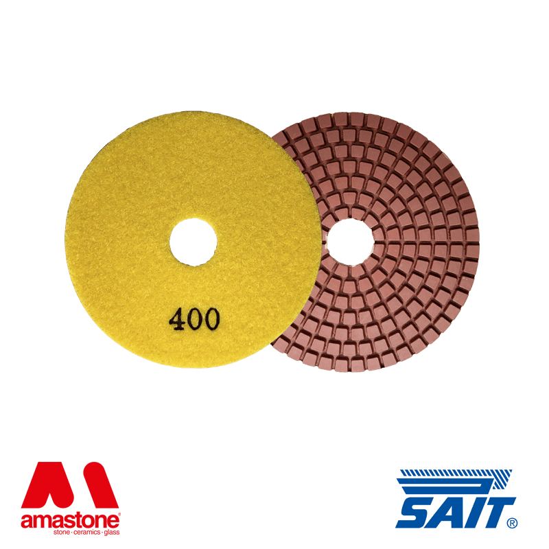 Dischi Diamantati Per Lucidatura 100mm | Grana 50, Per Granito E Marmo - 6 Pezzi - Foto 10