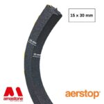 Guarnizione Nera Misura 15x30