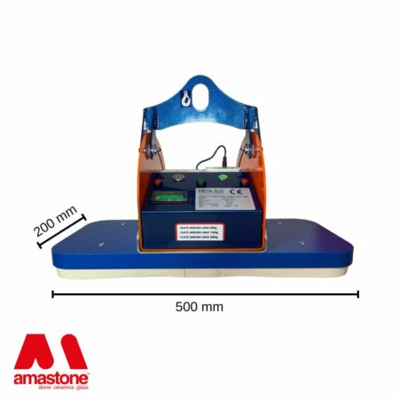 Ventosa metalsud compatta a batteria 125 kg