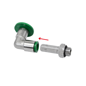 Adattatore + Raccordo Distributore A 45° Con Spintore Maggiorato Amastone