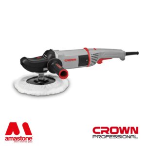 Ct13528 Lucidatrice 1500w Ø180 Mm Velocità Variabile Crown