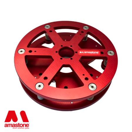 Piatto Ammortizzato Cnc Lucidature E Finiture Attacco Flangia Amastone