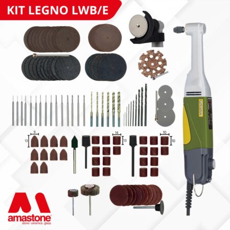 Kit Legno Mini Trapano Smerigliatore Lwb E Proxxon