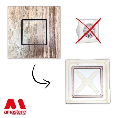 Placca Rivestibile Ventola Aspiratore