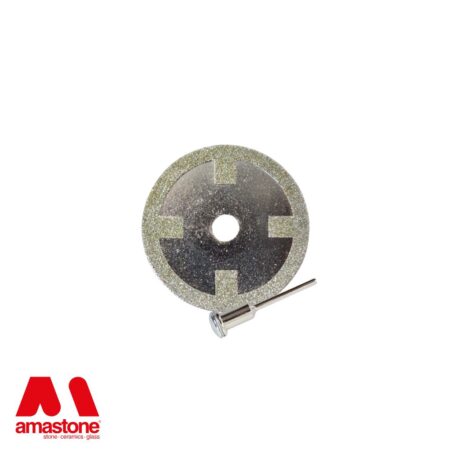 Rayo Disco Diamantato Elettrodeposto Gambo 3 Mm Diametro 40 Mm Amastone