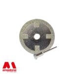 Rayo Disco Diamantato Elettrodeposto Gambo 3 Mm Diametro 50 Mm Amastone