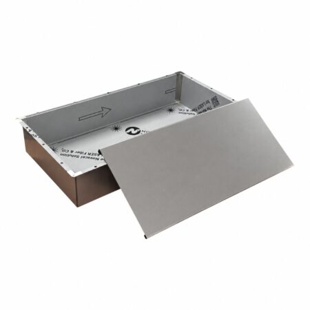 Vasca In Acciaio Inox Lavabo Bagno Pareti Perimetrali Da Rivestire Fondo Con Pendenza Con Fondo Vasca
