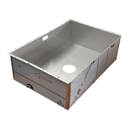 Vasca In Acciaio Inox Lavello Cucina