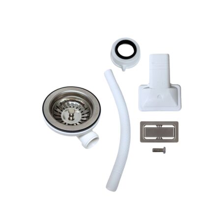 Vasca In Acciaio Inox Lavello Cucina Accessori