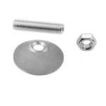 Kit Di Fissaggio Rondella, Dado, Grano Filettato M6 X 20