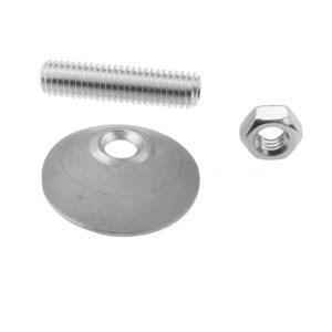 Kit Di Fissaggio Rondella, Dado, Grano Filettato M6 X 20