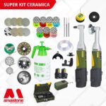 Super Kit Ceramica Trapano Smerigliatore Lwb A E Mini Smerigliatrice Angolare Lhw A Proxxon