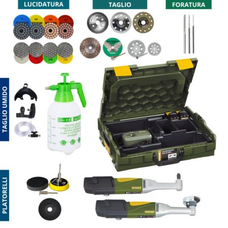 Superkit Per La Lavorazione Ceramica Mini Elettroutensili Proxxon