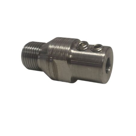 Adattatore 1 2” Gas Gambo Cilindrico Con Serraggio Esagonale