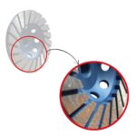 Blu Cup Mola Diamantata A Tazza Dettaglio