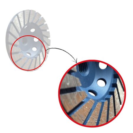 Blu Cup Mola Diamantata A Tazza Dettaglio