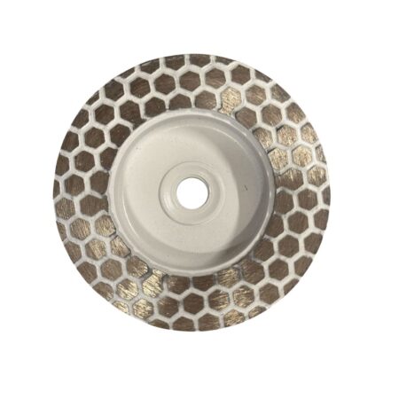 White Cup Mola Diamantata A Tazza Attacco M14 Ø100 Mm