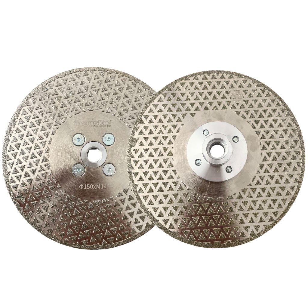 Double Face Disco Elettrodeposto Per Smerigliatrice 150 Mm Double Face Disco Elettrodeposto Per Smerigliatrice 150 Mm