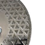 Double Face Disco Elettrodeposto Per Smerigliatrice