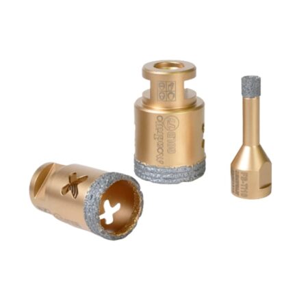 Foretto Diamantato Mondrillo Gold Titanium M14 Montolit