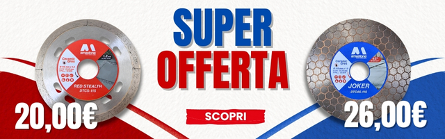 Banner Dischi Diamantati Smerigliatrice