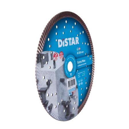 Disco Diamantato Turbo 232 Extra Max Cemento Armato Ø230mm Spessore 2,5 Mm Distar