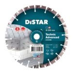 Disco Diamantato Da Taglio 1a1rss Technic Advanced Diametro 230 Distar