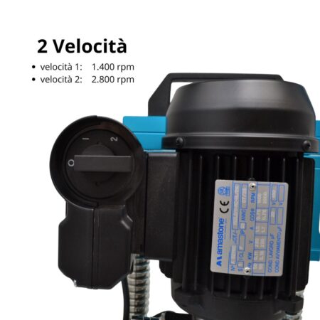 Foratrice A Colonna Manuale Per Piastrelle 2 Velocità Amastone