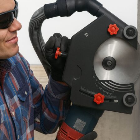 Kit Professionale Per Il Taglio Su Cemento Senza Polvere