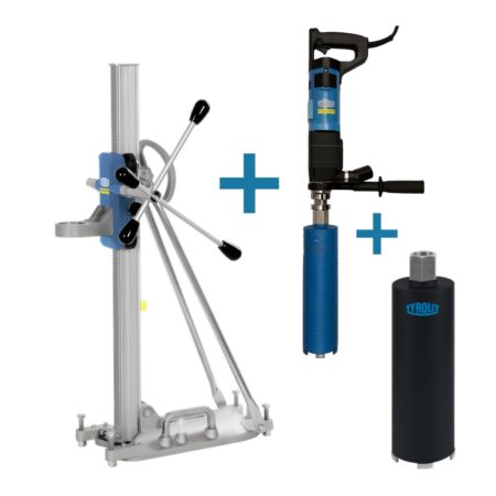 Kit Tyrpulse Con Supporto Carotaggio A Secco E Umido Tyrolit
