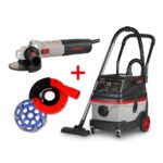 Kit Per Levigatura E Aspirapolvere Cemento