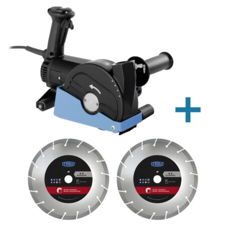 Scanalatore Manuale Elettrico Hce150 2 Dischi Scanalatori Tyrolit