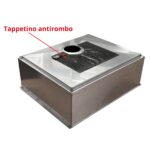 Vasca In Acciaio Lavello Cucina Pareti Perimetrali Da Rivestire Tappetino Antirombo