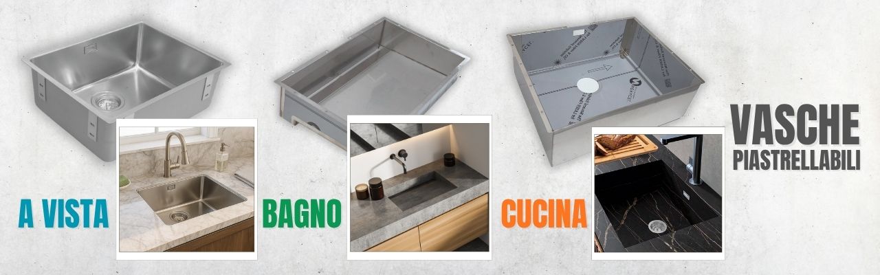 Vasche Piastrellabile Bagno Cucina