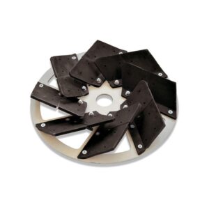 Piatto Con Spatole In Gomma Per Stuccatura Pavimenti Ø 430 Mm Klindex