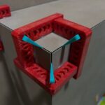 Squadretta Angolare A 90° In Plastica Incollaggio Piastrelle