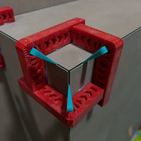 Squadretta Angolare A 90° In Plastica Incollaggio Piastrelle