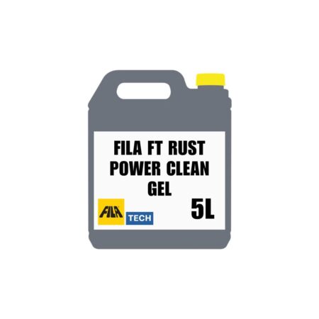 Detergente Togliruggine Ft Rust Power Clean Gel 5 Litri Fila Tech