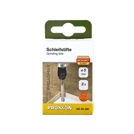 Fresa Diamantata Ø5 Mm Con Gambo 3,2 Mm Ceramica Gres Porcellanato 28246 Proxxon